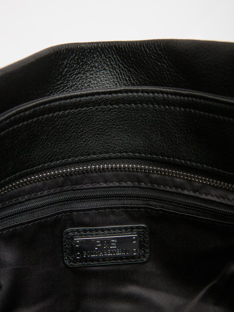 Чёрный шоппер Polina (Полина) - артикул: 0К-00073144 - ракурс 4