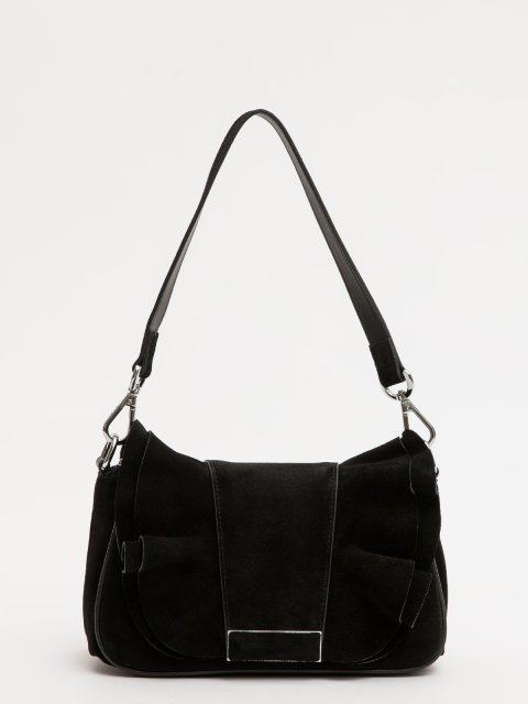 Чёрный кросс-боди Polina (Полина) - артикул: 0К-00073177 - ракурс 1