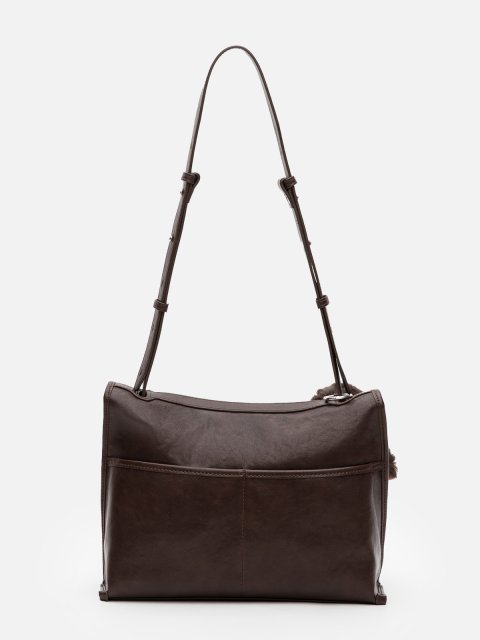 Темно-коричневый кросс-боди Royal cuir (Royal cuir) - артикул: 0К-00080261 - ракурс 2