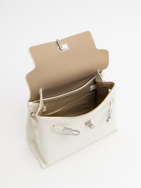 Молочный сэтчел Royal cuir (Royal cuir) - артикул: 0К-00077270 - ракурс 3