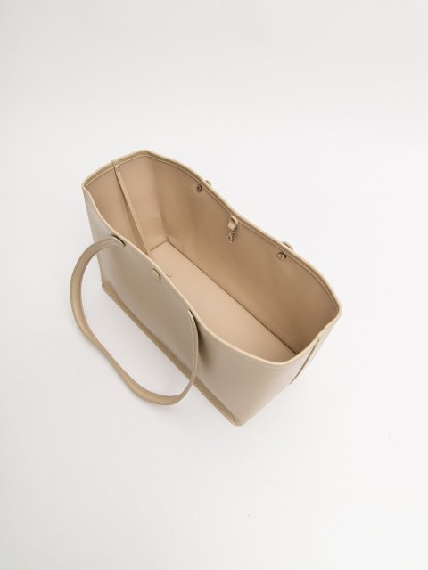 Бежевый шоппер AT YOU (AT YOU) - артикул: 0К-00077252 - ракурс 4