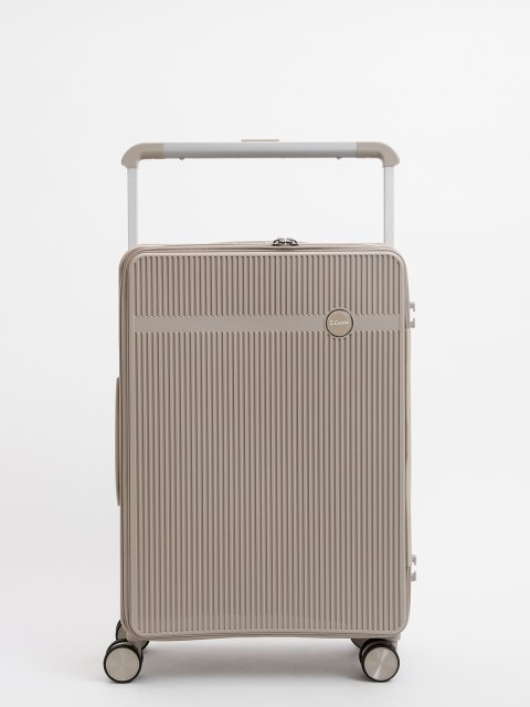 Бежевый чемодан S.Lavia (Славия) - артикул: 0К-00075378 - ракурс 2