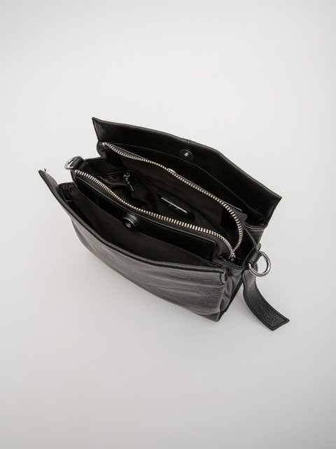 Чёрный кросс-боди Polina (Полина) - артикул: 0К-00073139 - ракурс 3