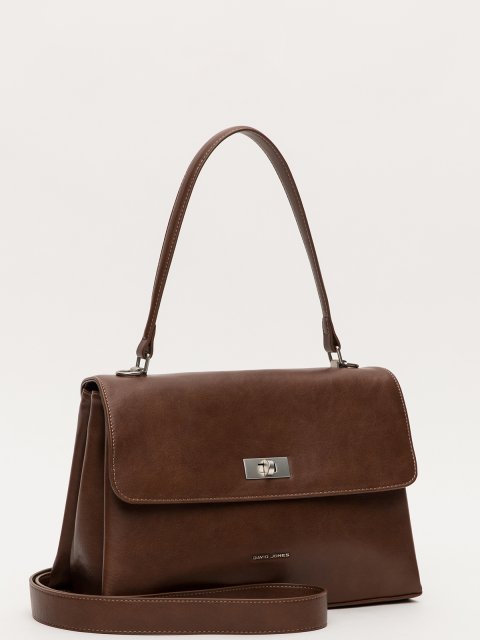 Коричневый сэтчел David Jones - 4299.00 руб