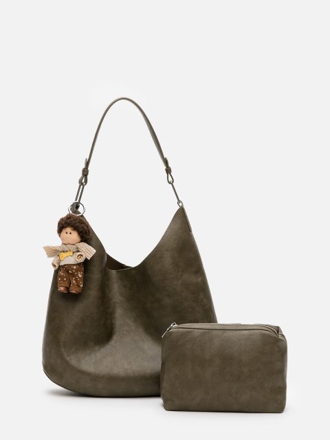 Оливковый хобо Royal cuir (Royal cuir) - артикул: 0К-00080258 - ракурс 1