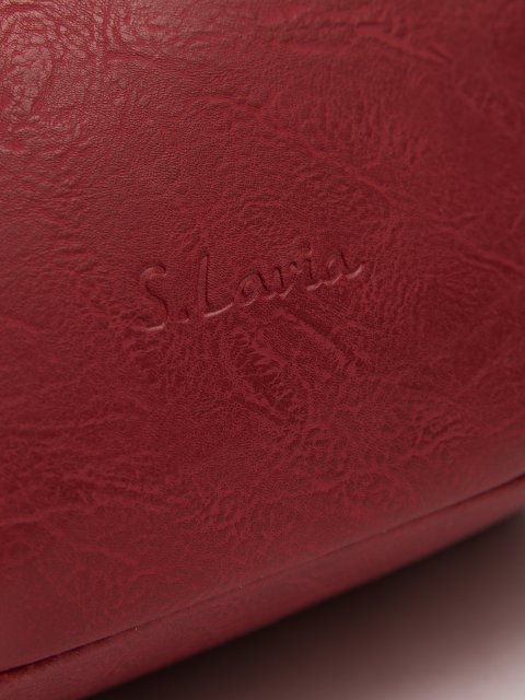 Брусничный саквояж S.Lavia (Славия) - артикул: 1593 512 79  - ракурс 6