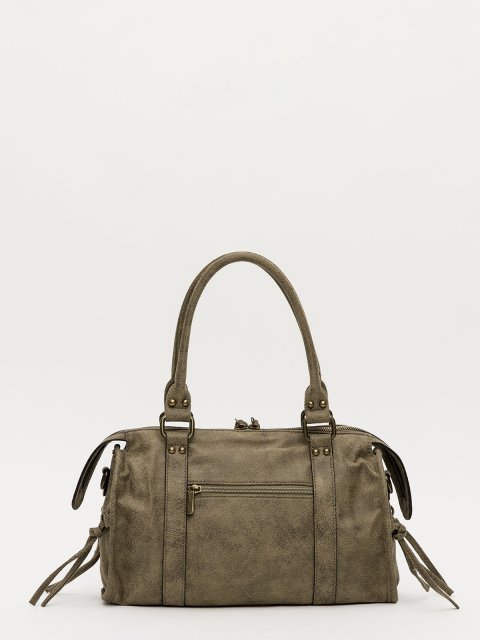 Оливковый саквояж David Jones (Дэвид Джонс) - артикул: 0К-00079795 - ракурс 2