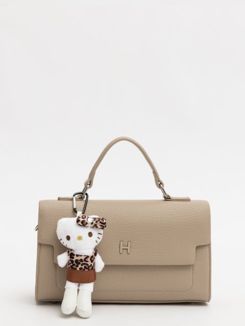 Бежевый сэтчел Royal cuir (Royal cuir) - артикул: 0К-00077355 - ракурс 1