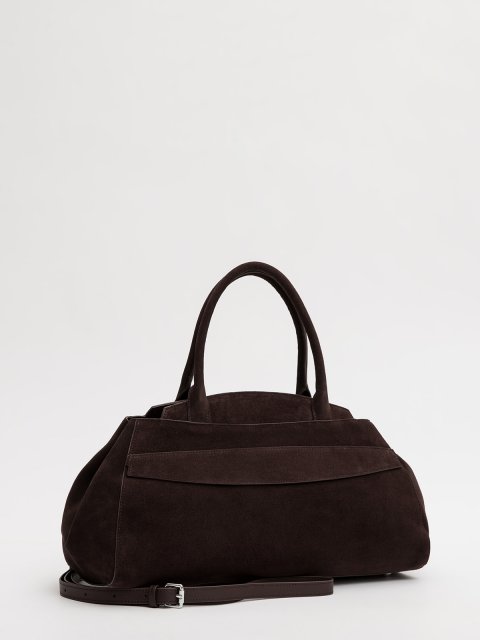 Темно-коричневый саквояж Polina - 10850.00 руб