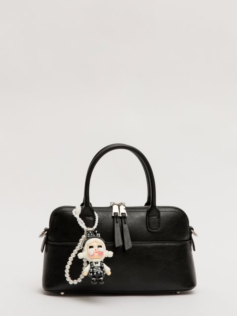 Чёрный саквояж Royal cuir (Royal cuir) - артикул: 0К-00077281 - ракурс 1