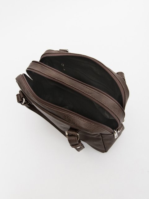 Темно-коричневая сумка классическая S.Lavia (Славия) - артикул: 1417 598 12 - ракурс 9