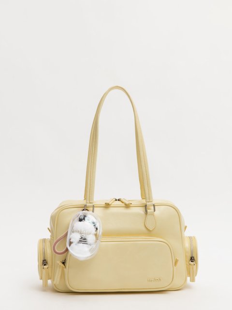 Светло-желтый саквояж Royal cuir (Royal cuir) - артикул: 0К-00077265 - ракурс 1