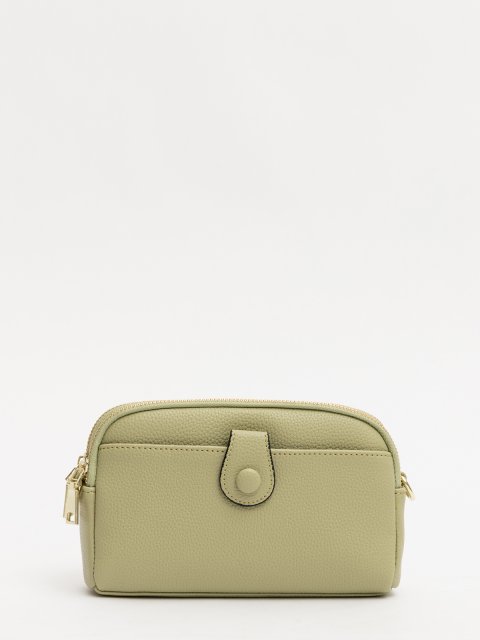 Оливковый кросс-боди S.Lavia (Славия) - артикул: 0К-00077360 - ракурс 1