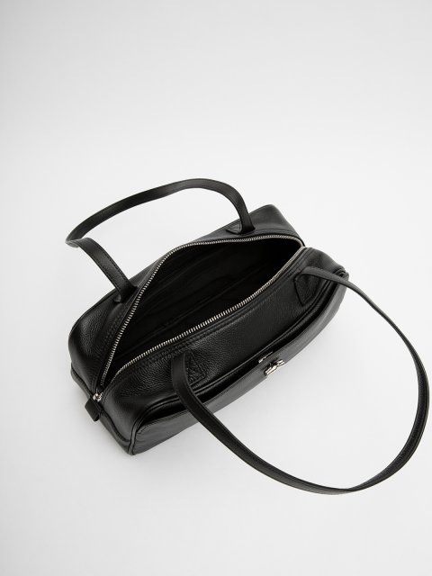 Чёрный саквояж AT YOU (AT YOU) - артикул: 0К-00076200 - ракурс 3