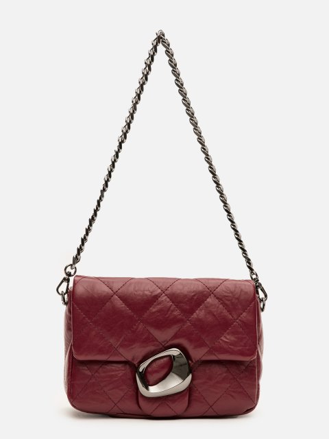 Бордовый кросс-боди Royal cuir (Royal cuir) - артикул: 0К-00080290 - ракурс 1