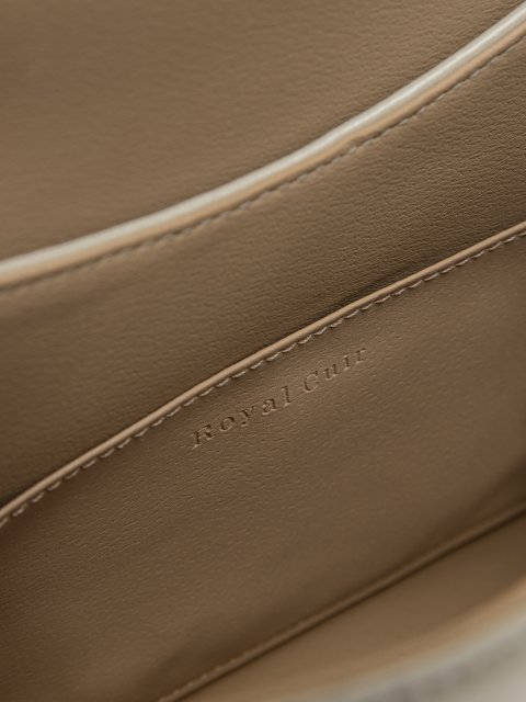 Светло-серый сэтчел Royal cuir (Royal cuir) - артикул: 0К-00077327 - ракурс 4