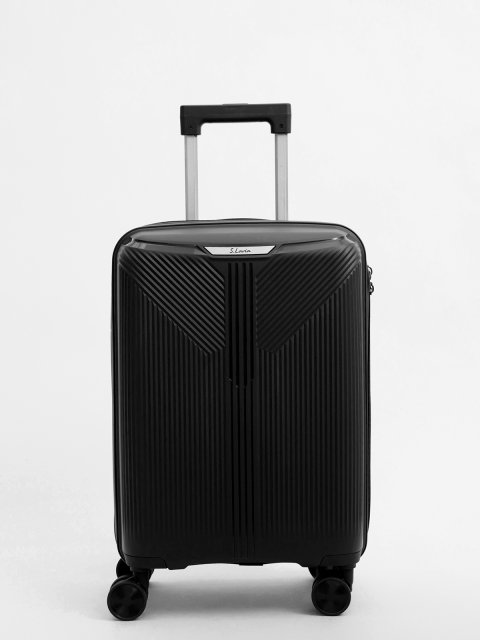 Чёрный чемодан S.Lavia (Славия) - артикул: 0К-00075383 - ракурс 1