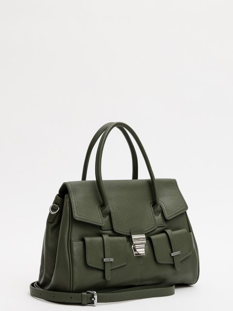 Зелёный сэтчел Polina - 11550.00 руб