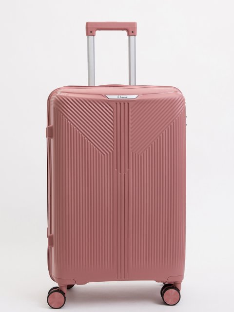 Темно-розовый чемодан S.Lavia (Славия) - артикул: 0К-00075391 - ракурс 1