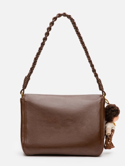Коричневый кросс-боди Royal cuir (Royal cuir) - артикул: 0К-00080314 - ракурс 3