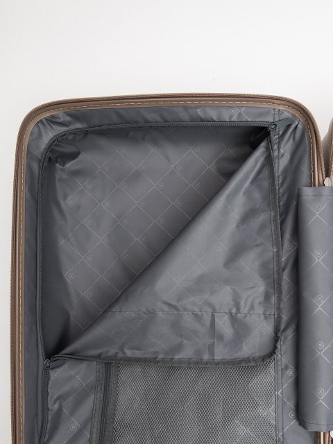 Серо-коричневый чемодан S.Lavia (Славия) - артикул: 0К-00067844 - ракурс 11