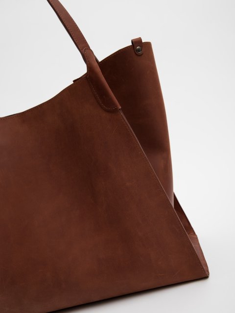 Кирпичный шоппер AT YOU (AT YOU) - артикул: AY005 19 90 - ракурс 5