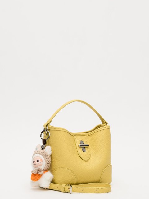 Жёлтый кросс-боди Royal cuir. Вид 4.