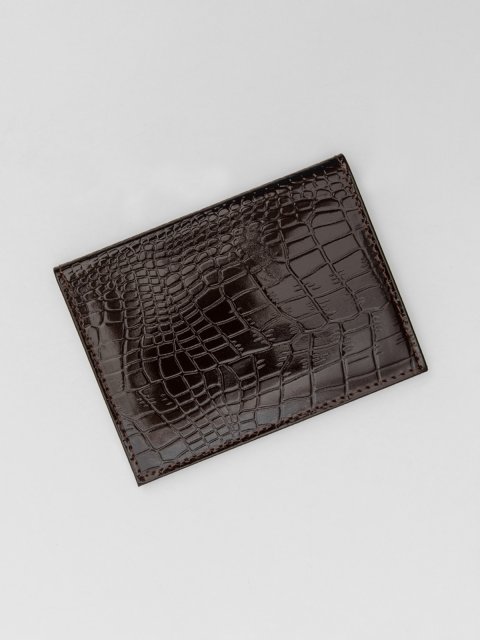 Коричневая обложка для документов Angelo Bianco (Анджело Бьянко) - артикул: 0К-00063964 - ракурс 1