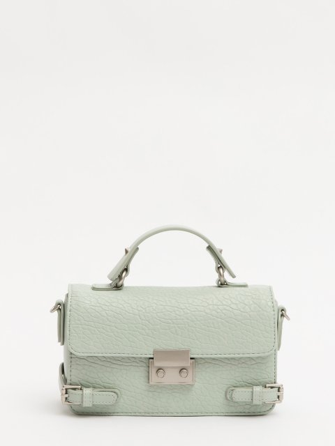 Светло-голубой сэтчел Royal cuir (Royal cuir) - артикул: 0К-00077310 - ракурс 1