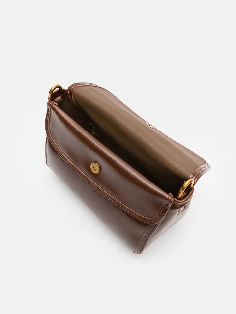 Коричневый кросс-боди Royal cuir (Royal cuir) - артикул: 0К-00080308 - ракурс 4