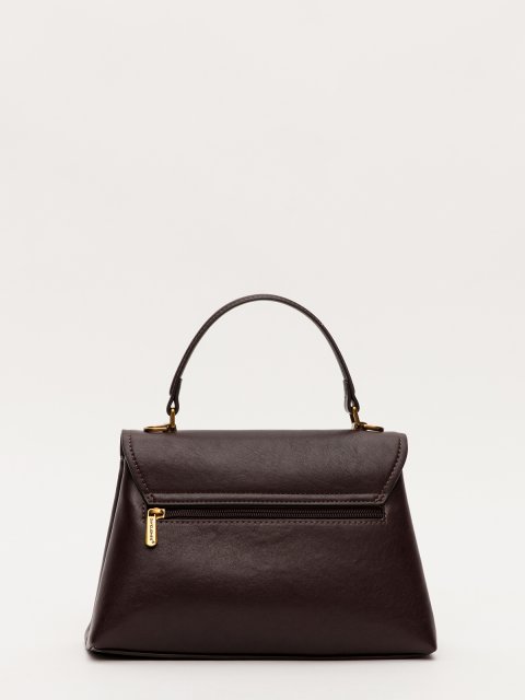 Бордовый сэтчел David Jones (Дэвид Джонс) - артикул: 0К-00079442 - ракурс 2
