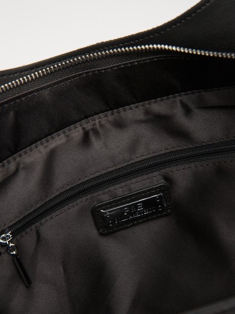 Чёрный шоппер Polina (Полина) - артикул: 0К-00073153 - ракурс 4