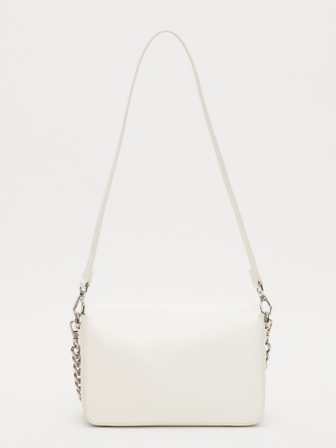 Белый кросс-боди Royal cuir (Royal cuir) - артикул: 0К-00077988 - ракурс 2