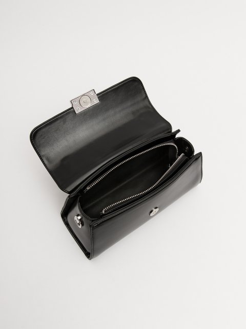 Чёрный сэтчел Royal cuir (Royal cuir) - артикул: 0К-00077275 - ракурс 4