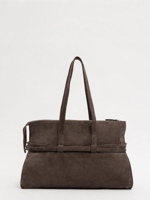 Темно-бежевый тоут AT YOU (AT YOU) - артикул: AY0026 99 52 - ракурс 2