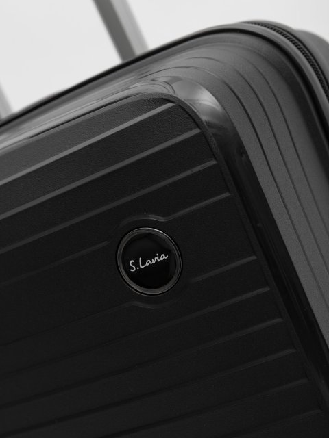 Чёрный чемодан S.Lavia (Славия) - артикул: 0К-00067849 - ракурс 4