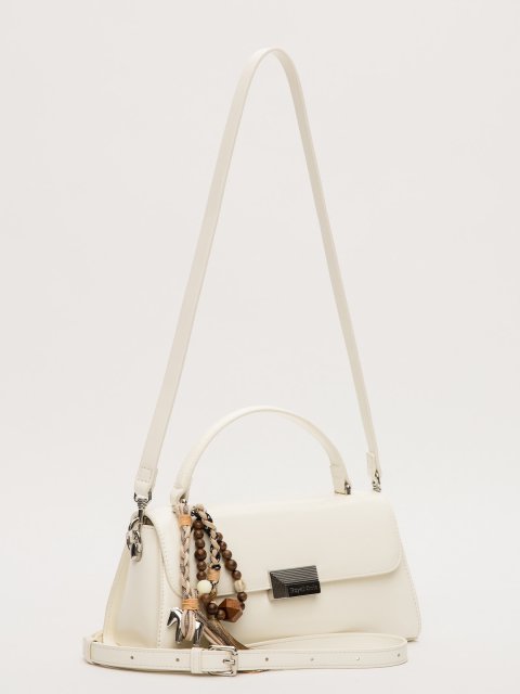 Белый сэтчел Royal cuir (Royal cuir) - артикул: 0К-00078063 - ракурс 3