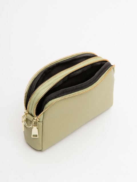 Оливковый кросс-боди S.Lavia (Славия) - артикул: 0К-00077360 - ракурс 3