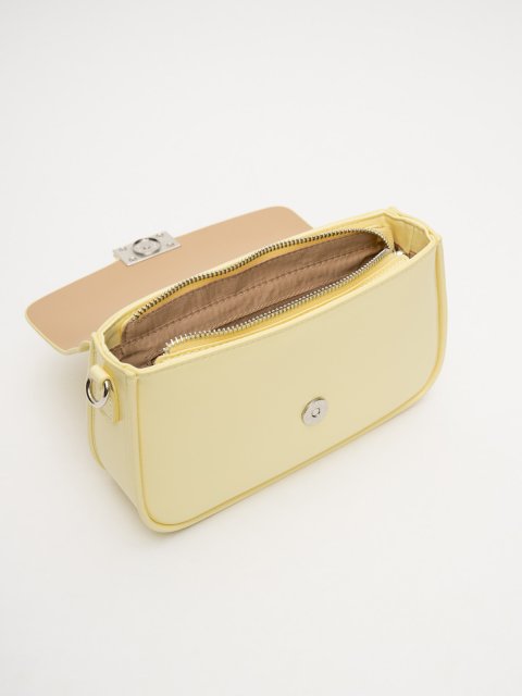Жёлтый кросс-боди Royal cuir. Вид 4.