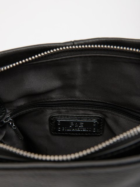 Чёрный кросс-боди Polina (Полина) - артикул: 0К-00073139 - ракурс 4