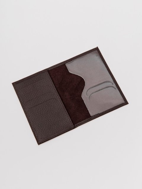 Коричневая обложка для документов Angelo Bianco (Анджело Бьянко) - артикул: 0К-00050058 - ракурс 1