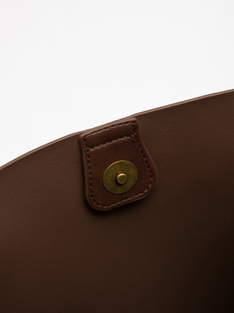 Темно-коричневый шоппер S.Lavia (Славия) - артикул: 0К-00076045 - ракурс 5