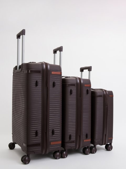 Коричневый чемодан S.Lavia (Славия) - артикул: 0К-00075371 - ракурс 13