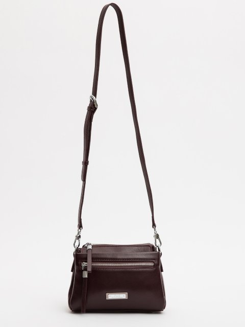 Бордовый кросс-боди Polina (Полина) - артикул: 0К-00073160 - ракурс 1