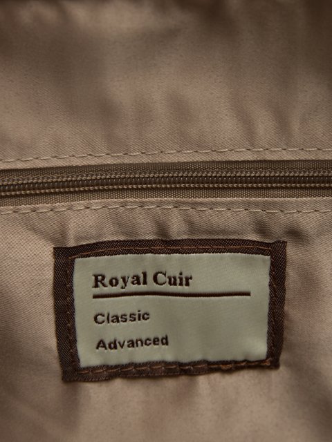 Светло-серый саквояж Royal cuir (Royal cuir) - артикул: 0К-00077332 - ракурс 4