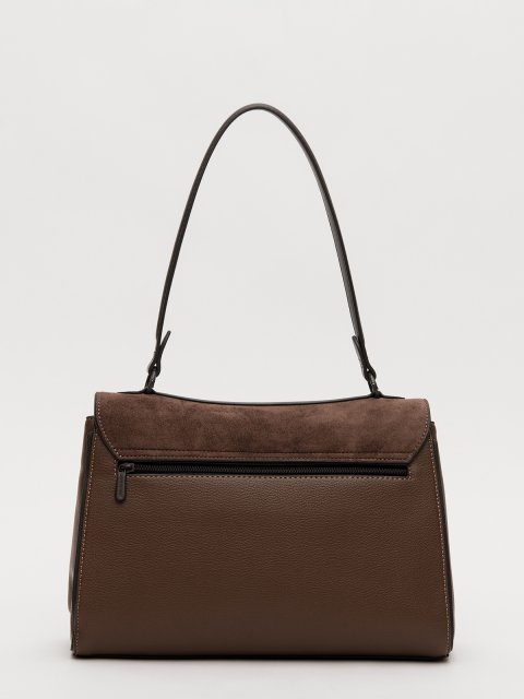 Коричневый сэтчел David Jones (Дэвид Джонс) - артикул: 0К-00079682 - ракурс 2