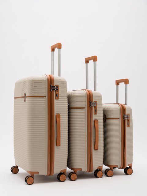 Бежево-серый чемодан S.Lavia (Славия) - артикул: 0К-00067832 - ракурс 12