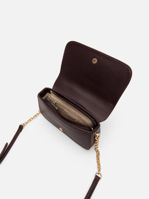 Бордовый кросс-боди David Jones (Дэвид Джонс) - артикул: 0К-00079365 - ракурс 3