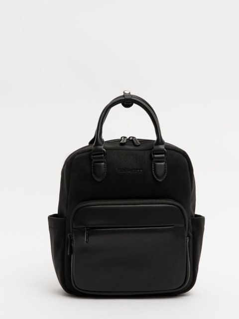 Чёрный рюкзак David Jones (Дэвид Джонс) - артикул: 0К-00077172 - ракурс 1