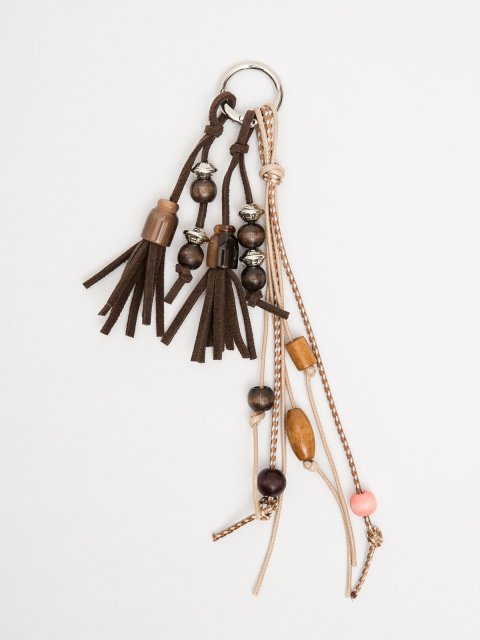 Бежевый брелок Angelo Bianco - 550.00 руб